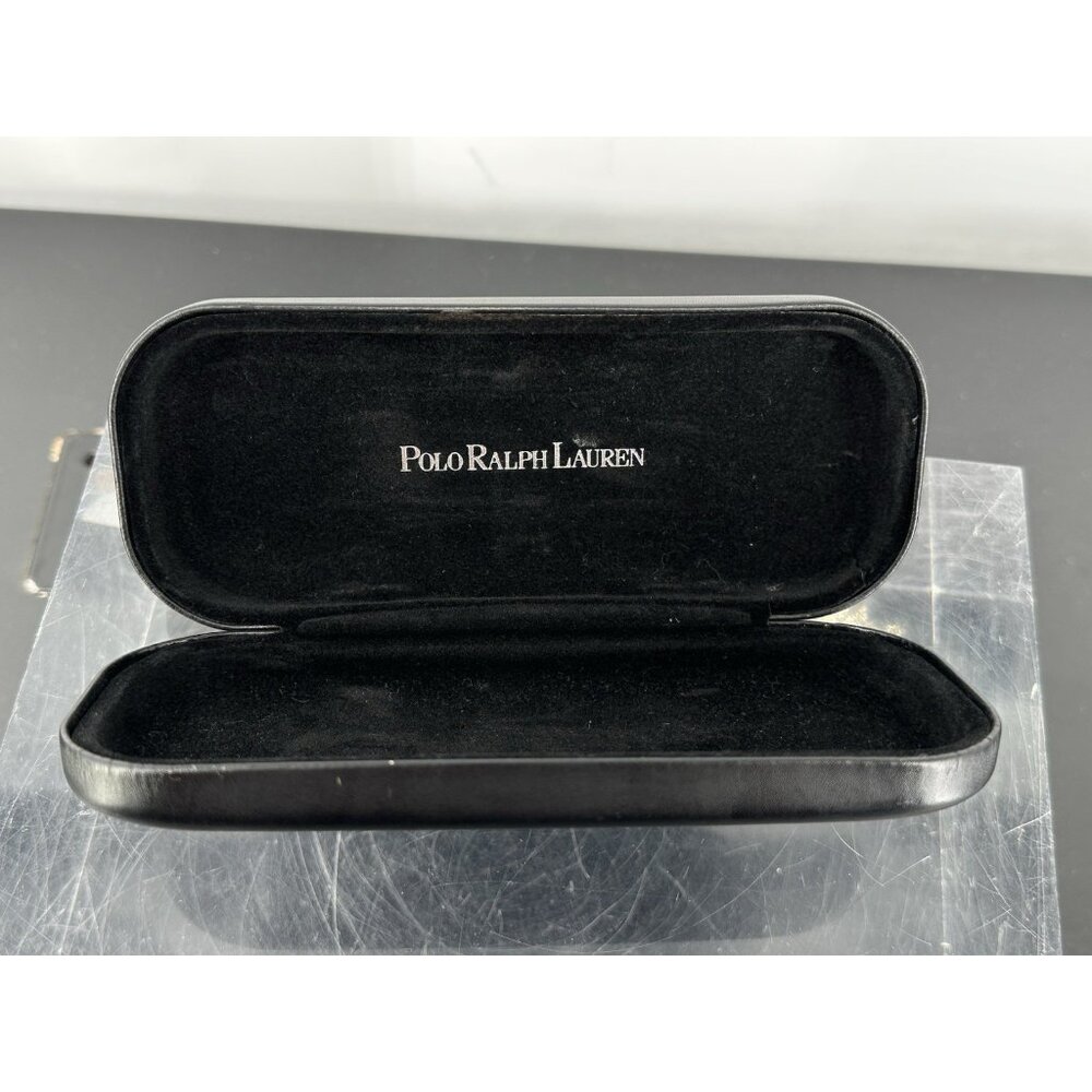 Polo Ralph Lauren Black Lether Sunglasses Hard Case